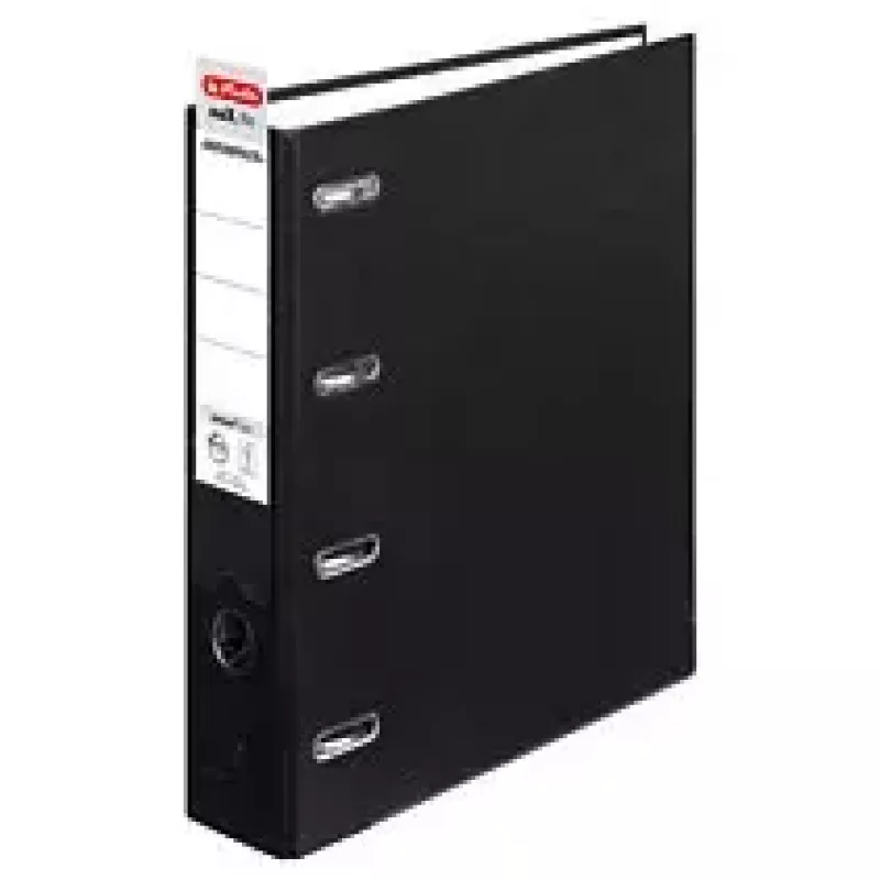 Dossier de anéis Herlitz 10842250 A4 preto