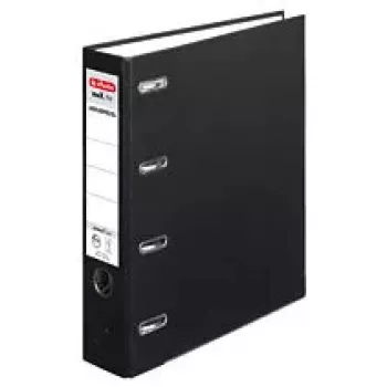 Dossier de anéis Herlitz 10842250 A4 preto
