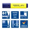 Marcador Staedtler Textsurfer classic 364 ponta biselada azul verde rosa amarelo