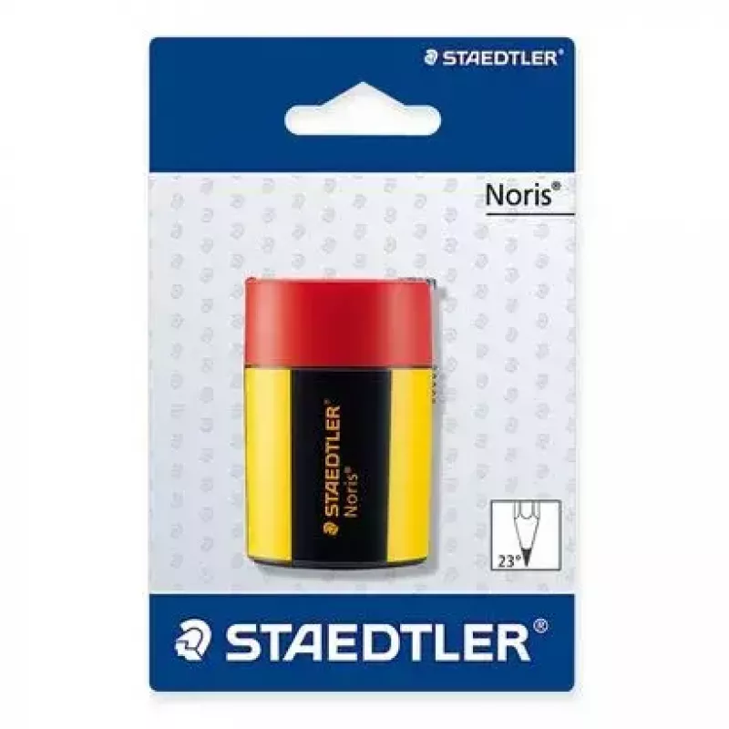 Staedtler Noris 511 004 apara-lápis, 8,2 mm, amarelo/preto
