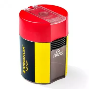 Afia-lápis manual Staedtler 511 004 preto vermelho amarelo