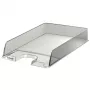 Cesto de correspondência Esselte Europost transparente, plástico, transparente, A4, A4, 243 x 332 x 57 mm, 254 x 350 x 61 mm
