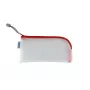Estojo HERMA 20002 rígido EVA vermelho transparente 110x230mm