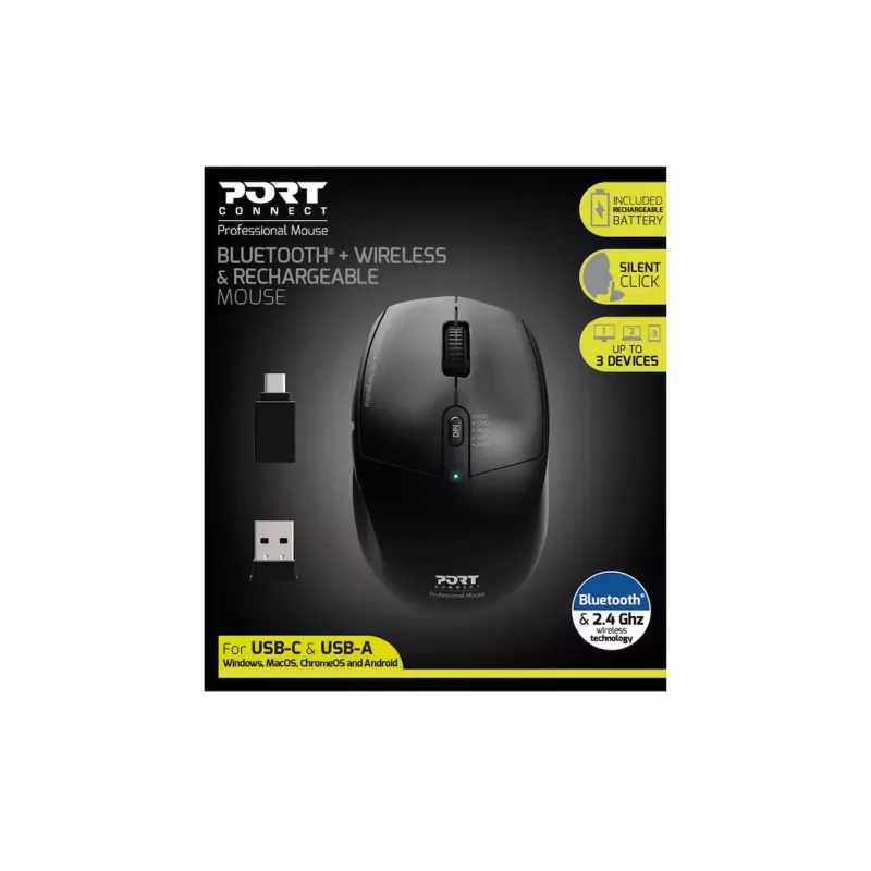 Rato Port Designs 900715 RF Wireless + Bluetooth
