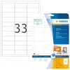 Etiquetas de jato de tinta HERMA A4 63,5x25,4 mm 825 unid.