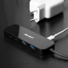 Lindy 43334 hub USB 3.2 Gen 1 Type-C, 4 portas