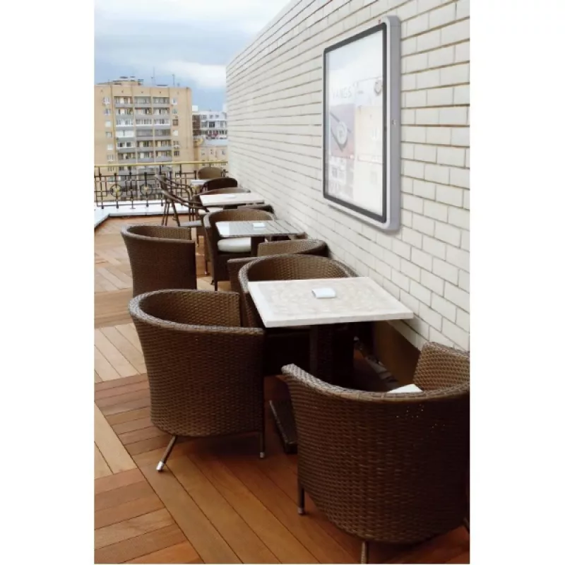 Nobo Premium Plus quadro magnético exterior com fecho 4xA4