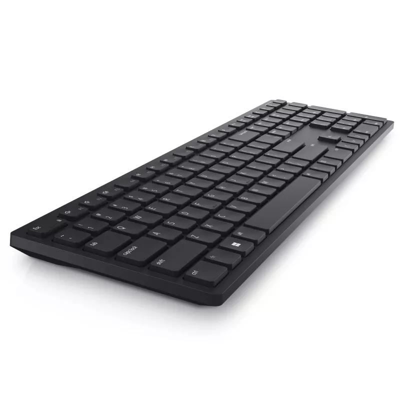 Teclado DELL Pro - KB500 - Pan-Nordic (QWERTY), tamanho completo (100 %), sem fios, RF Wireless, QWERTY, preto