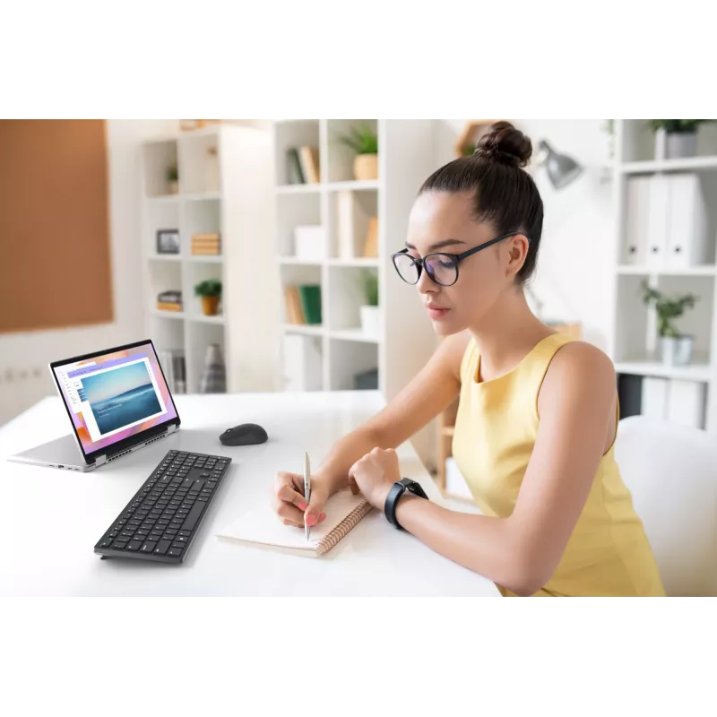 Teclado DELL Pro - KB500 - Pan-Nordic (QWERTY), tamanho completo (100 %), sem fios, RF Wireless, QWERTY, preto