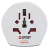 Fonte de alimentação USB Hama World Travel Pro Light universal branca