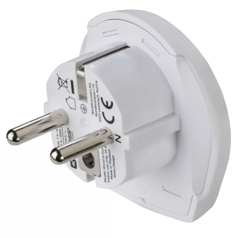 Fonte de alimentação USB Hama World Travel Pro Light universal branca