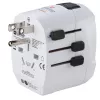 Fonte de alimentação USB Hama World Travel Pro Light universal branca