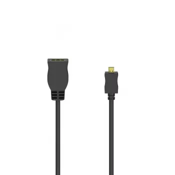 Cabo HDMI Hama 00205168 0,1 m HDMI tipo D (Micro) HDMI tipo A (Standard) preto