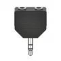 Adaptador de cabo Hama 00205191 3,5 mm 2 x 3,5 mm preto
