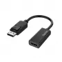 Adaptador de cabo de vídeo Hama 00200335 DisplayPort HDMI preto