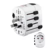 Adaptador de corrente universal Hama World Travel Pro branco