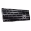 Teclado Bluetooth Satechi X3 Full-size (100%) QWERTY inglês – preto/cinzento
