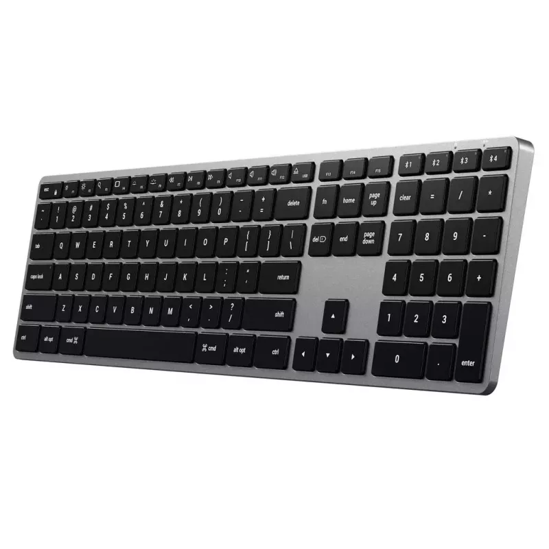 Teclado Bluetooth Satechi X3 Full-size (100%) QWERTY inglês – preto/cinzento
