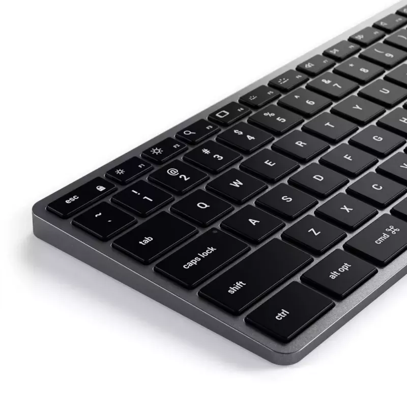 Teclado Bluetooth Satechi X3 Full-size (100%) QWERTY inglês – preto/cinzento