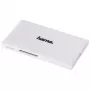 Leitor de cartões múltiplos Hama USB 3.0, SD/microSD/CF/MS, branco