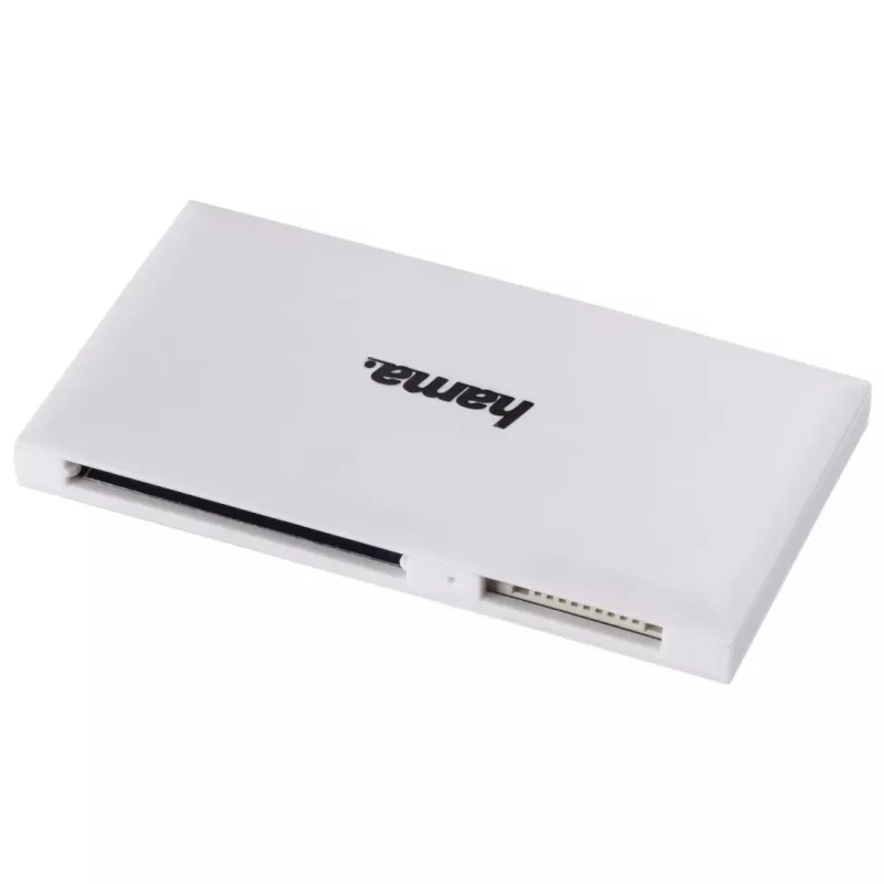 Leitor de cartões múltiplos Hama USB 3.0, SD/microSD/CF/MS, branco