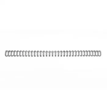 Espirais de encadernação GBC 3:1 NO6 9,5 mm A4, preto, 3 folhas, metal, A4, 9,5 mm, 320 mm