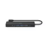 Hama 00200144 hub de interface USB 3.2 Gen 1 (3.1 Gen 1) Type-C 5000 Mbit/s preto