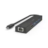 Hama 00200144 hub de interface USB 3.2 Gen 1 (3.1 Gen 1) Type-C 5000 Mbit/s preto