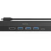 Hama 00200144 hub de interface USB 3.2 Gen 1 (3.1 Gen 1) Type-C 5000 Mbit/s preto