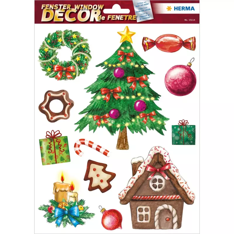 Autocolante decorativo HERMA 15548 Multicolor Removível 75 unid.
