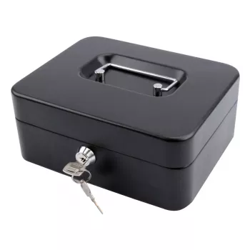Caixa registadora/Bilhetes Olympia CB 700 Plus Aço preto com fechadura de chave