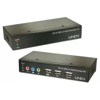 Comutador KVM Lindy 39377 Preto