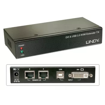 Comutador KVM Lindy 39377 Preto