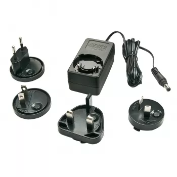 Fonte de alimentação multi-país Lindy 5 VDC 3 A, 5,5/2,5 mm, 100-240 V, 50/60 Hz, 15 W, 5 V, AC para DC, 3 A