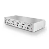 Lindy Comutador KVM Pro 4 portas USB 2.0, DisplayPort 1.2 com TTU