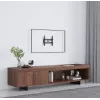 Manhattan Suporte de parede para TV e monitores (fixo, ultraplano), para ecrãs de 23 polegadas a 42 polegadas, compatibilidade VESA: todos entre 75 x 75 mm e 200 x 200 mm – verifique as dimensões dos quatro orifícios de fixação na parte traseira do ecrã para garantir que encaixa, máx. 45 kg, preto, suporte
