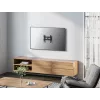 Manhattan Suporte de parede para TV e monitores (fixo, ultraplano), para ecrãs de 23 polegadas a 42 polegadas, compatibilidade VESA: todos entre 75 x 75 mm e 200 x 200 mm – verifique as dimensões dos quatro orifícios de fixação na parte traseira do ecrã para garantir que encaixa, máx. 45 kg, preto, suporte