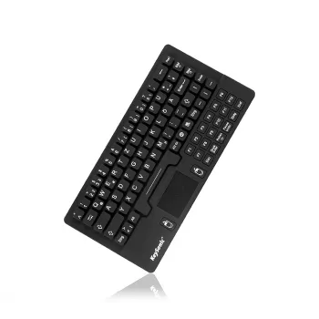 KeySonic KSK-5031IN (DE) Teclado Universal USB QWERTZ alemão preto