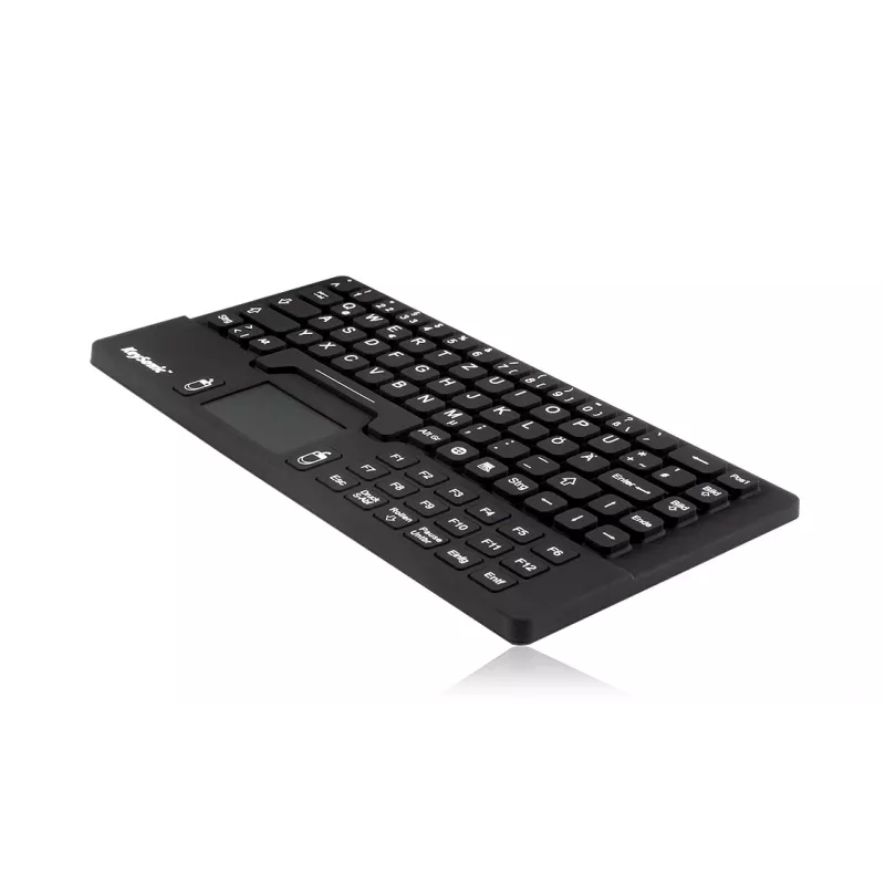 KeySonic KSK-5031IN (DE) Teclado Universal USB QWERTZ alemão preto