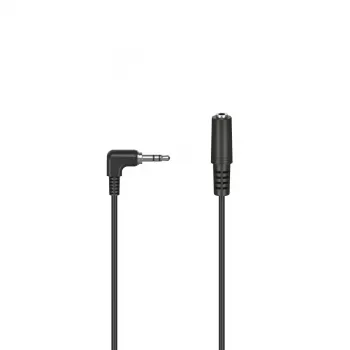 Cabo de áudio Hama 00205197 0,2 m 2,5 mm ficha para conector fêmea 3,5 mm preto