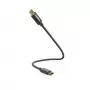 Cabo USB Hama 00201604 USB 2.0 0,2 m USB C preto
