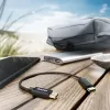 Cabo USB Hama 00201604 USB 2.0 0,2 m USB C preto