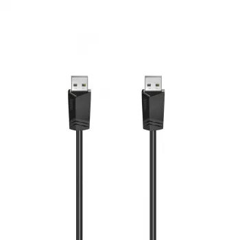 Cabo USB Hama 00200601 USB 2.0 1,5 m USB A preto