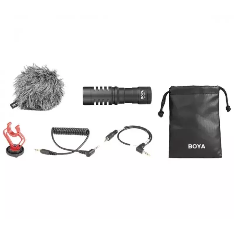 Microfone para smartphone BOYA BY-MM1+