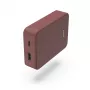 Hama Colour 10 Power Pack, 10000 mAh, 2 saídas: USB-C, USB-A, vermelho