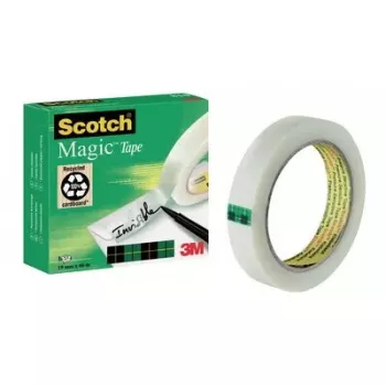 Scotch Magic Tape 810 66m papel fibroso