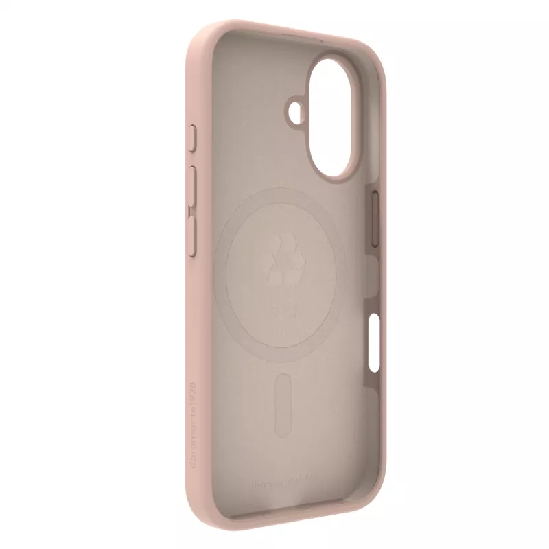 dbramante1928 Monaco MagSafe – iPhone 16 – Pink Sand, capa, Apple, iPhone 16, 15,5 cm (6,1 polegadas), rosa
