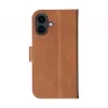 Capa folio dbramante1928 Copenhagen iPhone 16 Tan 3 bolsos para cartões