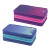 Herlitz TriCase Dip Dye 31 peças azul turquesa poliéster 190x115x70 mm