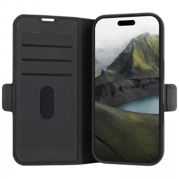 dbramante1928 Oslo Pro - iPhone 16 Pro - preto, folio, Apple, iPhone 16 Pro, 16 cm (6,3 polegadas), preto